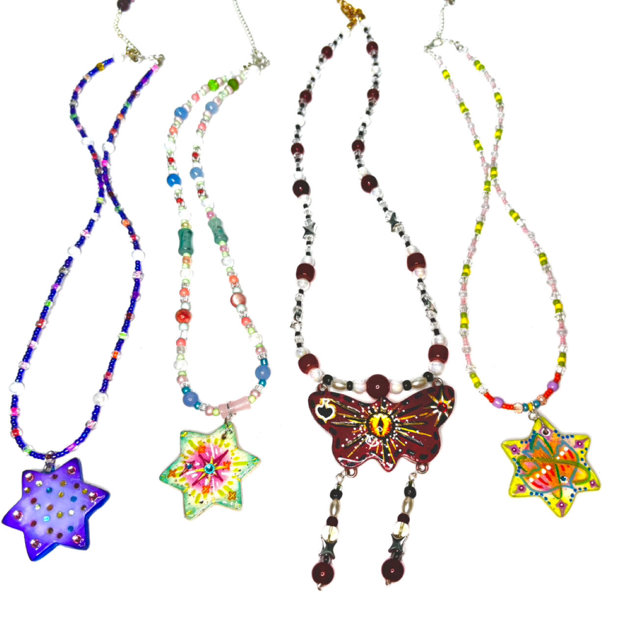 Colorful Whimsy Necklaces