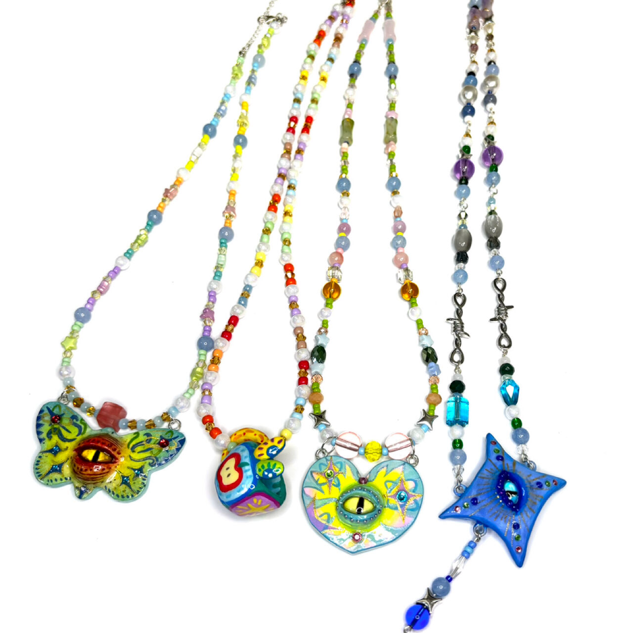 Colorful Whimsy Necklaces