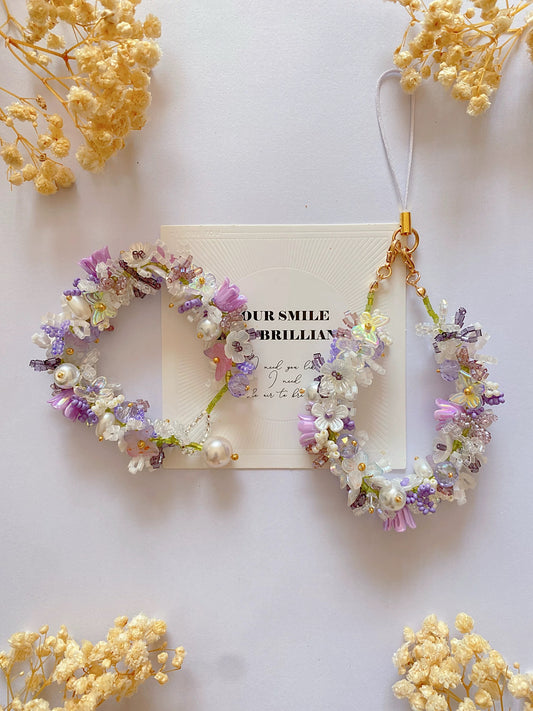 Lavender Pearl Wreath