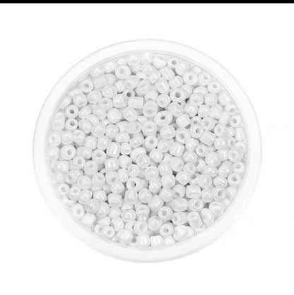 Glass Seed Beads- 3/4mm Round 10g/20g High Quality