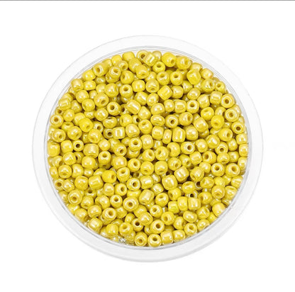 Glass Seed Beads- 3/4mm Round 10g/20g High Quality