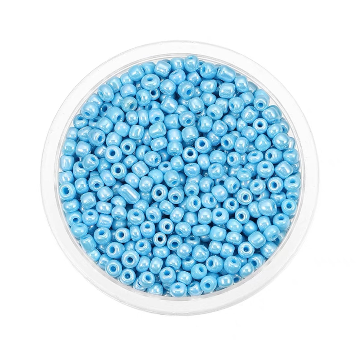 Glass Seed Beads- 3/4mm Round 10g/20g High Quality