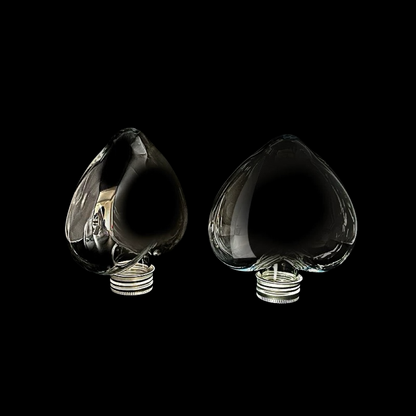 【A115 Café Cream】4-8mm Mix Brown Mixture Colored Glaze Transparent Crackle Beads