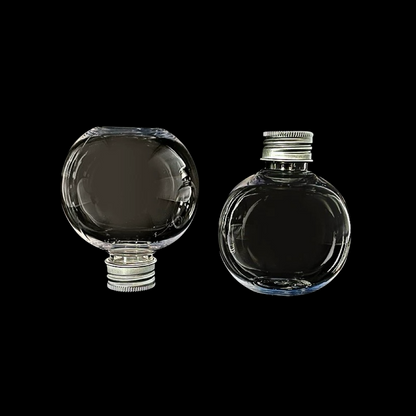 【A115 Café Cream】4-8mm Mix Brown Mixture Colored Glaze Transparent Crackle Beads